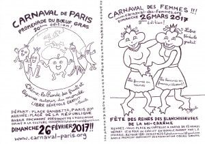 TRACT CARNAVAL DE PARIS 2017 RECTO