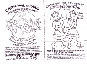 1 TRACT CARNAVAL DE PARIS 2017 RECTO